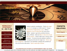 Tablet Screenshot of mediumathos.com